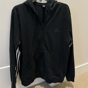 Adidas Cotton Zip Hoodie